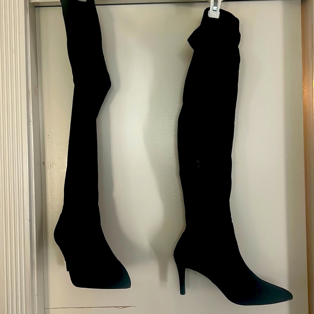 Knee High suede boots by Torrid